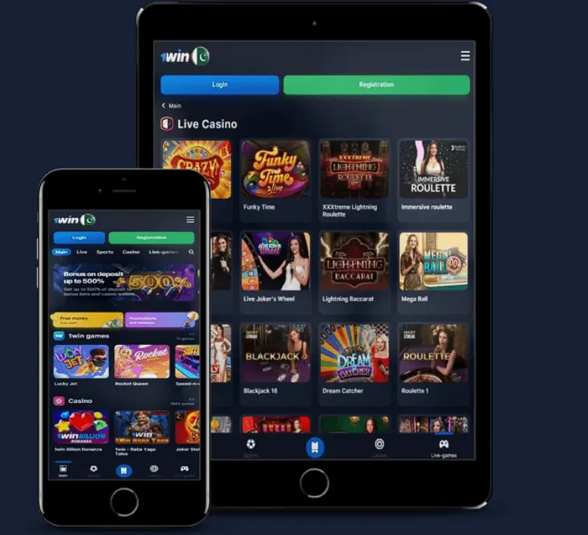 1win official app Pakistan